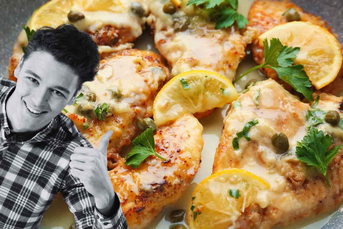 scaloppine al limone ragazzo